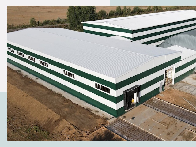 Строительство овощехранилищ в Копейске