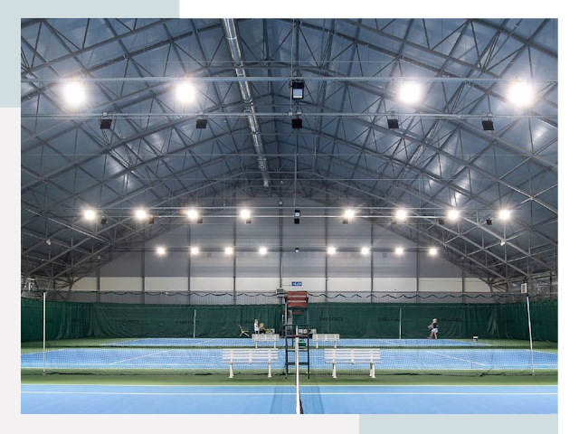 Строительство теннисных кортов в Копейск от 616 руб.