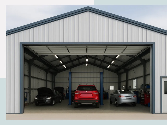 Ангары из сэндвич панелей от 616 руб. в Копейск