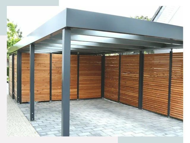 Навесы для парковки в Копейске