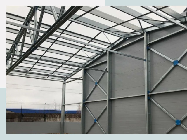Каркасные ангары от СтальСтрой-Кпс по цене от 616 руб.