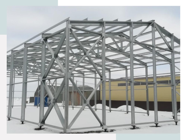 Каркасные ангары в Копейске