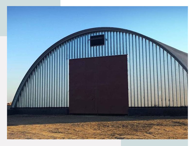 Арочные ангары в Копейске