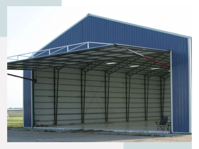 Прямо стенные ангары в Копейске