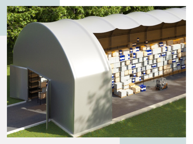 Тентовые ангары в Копейске