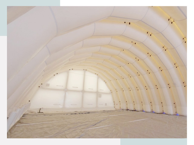 Пневмокаркасные ангары в Копейске