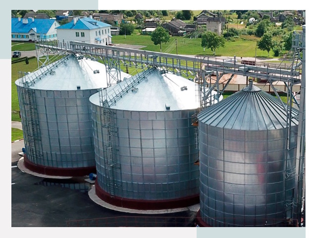 Металлические силосы в Копейске