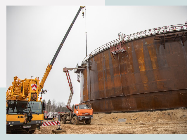 Монтаж резервуаров в Копейске от 616 руб. за м³