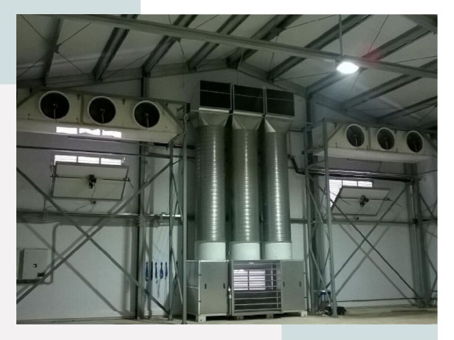 Инженерные системы для ангаров в Копейске