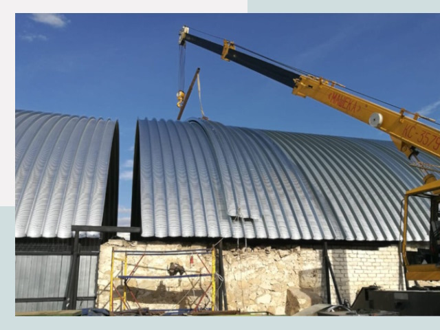 Реконструкция ангаров в Копейске от 616 руб.