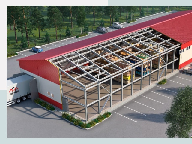 Проектирование ангаров в Копейске от 616 руб.