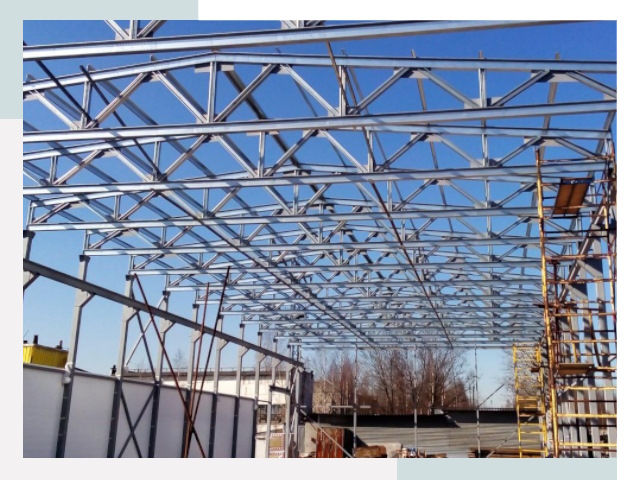 Металлокаркасы для складов в Копейске